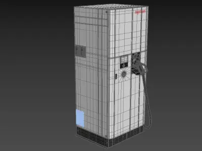 Ingeteam Ingerev Rapid-50 One EV Car Charging Station 3D model