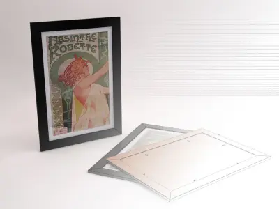 PHOTO FRAME---50x70 3D model