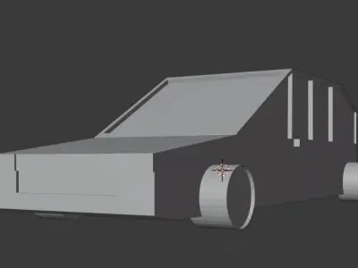 Passenger car  3D model