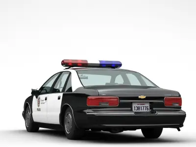 Chevrolet Caprice Classic Police 1994  3D model