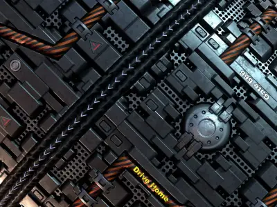 Sci Fi Material - Unreal Engine 4 Texture