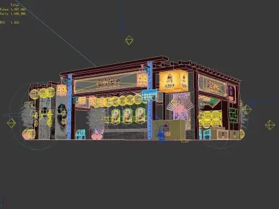 Exhibition - Area - 15X9-3DMAX2011-03 3D model