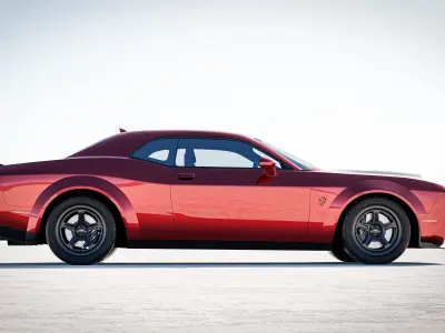 Dodge Demon 2022 3D model