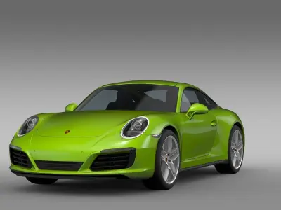Porsche 911 Carrera S Coupe 991 2016  3D model