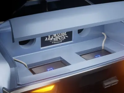 1971 Plymouth GTX Low-poly 3D model