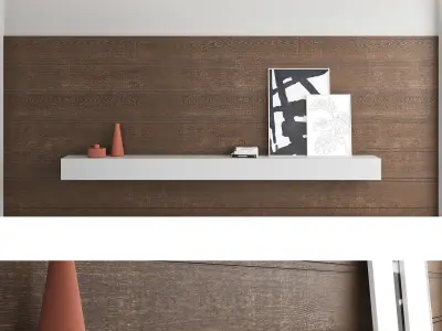Decorative wall panel set 9 3D model