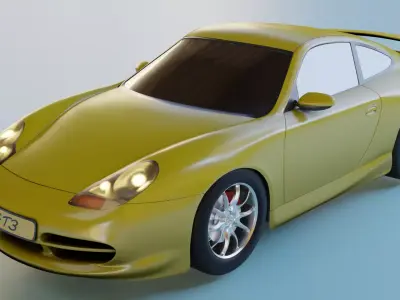 Porsche 911 GT3 3D model 3D model