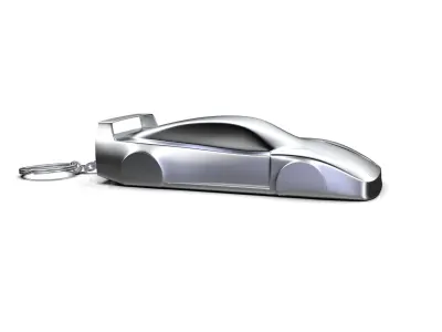 Ferrari F40 Speedform Automotive Sculpture Keychain 3D print model