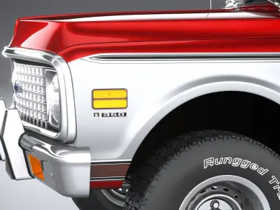 Chevrolet K5 Cheyenne Ranger CG 1972 3D model