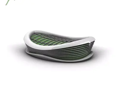 Grasshopper  EX 18  Graph mapper  Loft 3D model