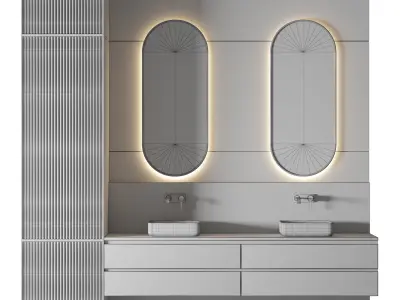 Luxury Bathroom 238 3D model
