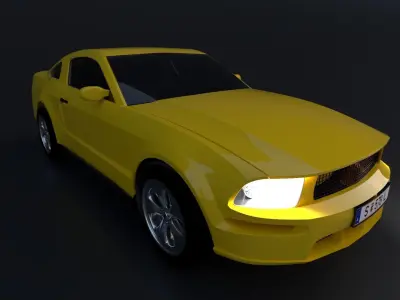 Transformer transformers last knight bumblebee 3D model