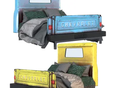 car bed 3D model