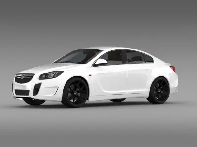 Vauxhall Insignia VRX 2009 2013 3D model