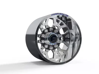 REAR forgiato Maglia-D DURO DUALLY WHEEL 3D print model