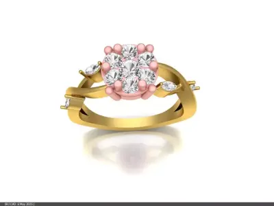 RING 002 3D print model