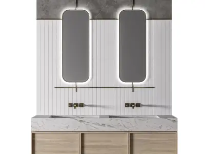 Luxury Bathroom 141 3D model