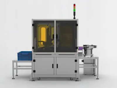 Automatic radium carving machine  3D model