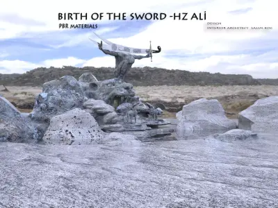  Gate Lion 3d model 3D model