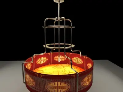 Chinese lantern 3D model