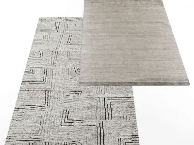 Rugs set206 3D model