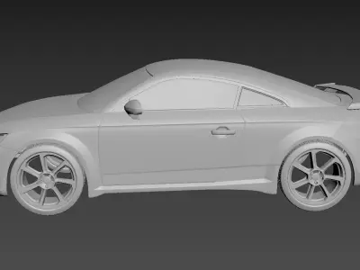 Audi TT 2021 Body For Print 3D print model