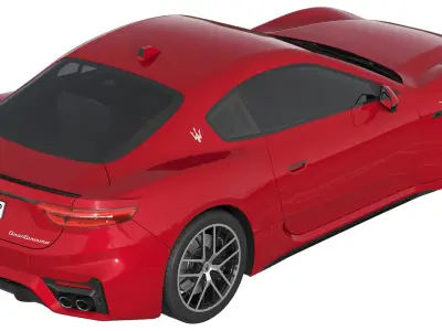 Maserati GranTurismo Trofeo 2023 3D model