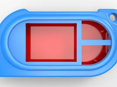 Remote Case Viper 7752V With Buttons  3D Print  3D print model