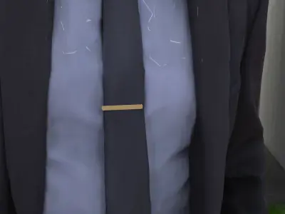  tie clip 1 3D print model