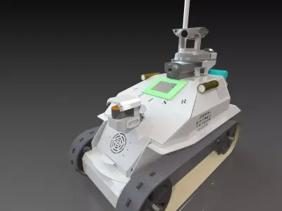 Robot Explorer V3 Free 3D model