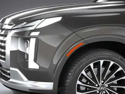 Hyundai Palisade 2022 3D model