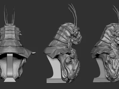 District 9 Prawn  3D print model