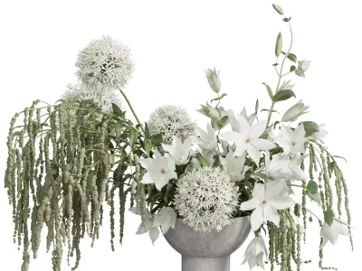 Flower In Vase 101 3D model