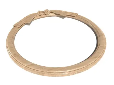 Frame-028 wooden ring 3D model