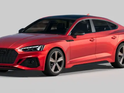 Audi RS5 Sportback 2025 car 3D model