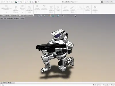 Robot Soldier 3D model purchase