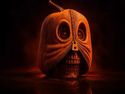 Detailed Jack O Lantern - 3D Printable Halloween Decor 3D print model