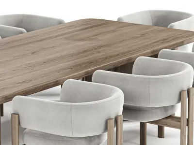 Tabmi Dining Table 3D model