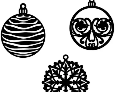 Christmas Tree Decoration 3D print model buy