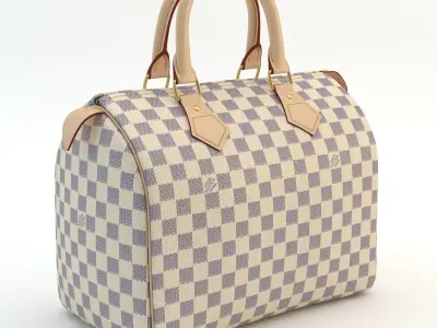 Louis Vuitton Bag 04 3D model