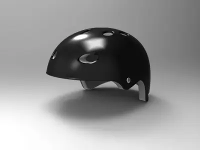 Skate helmet Free 3D model
