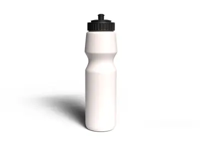 Sport Plastic Bottle 3D Model Low-poly 3D model