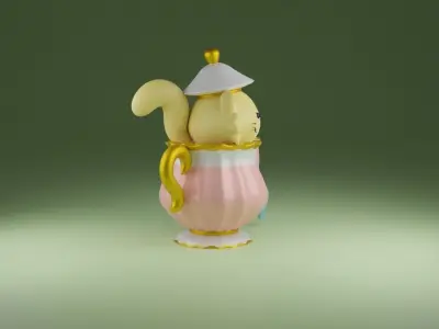Tea time 3D print model