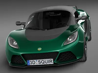 Lotus Exige Sport 350 2016 3D model