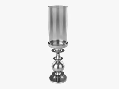 Modern candle holder 3D model