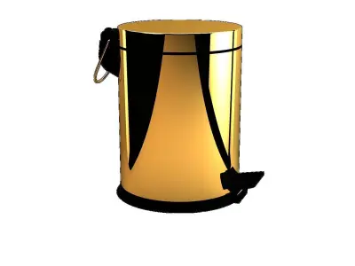 Trashcans Pedal 5lt 3D model