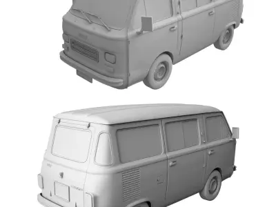 FIAT 900 Panorama 3D model