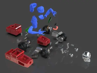 Troy the Demon 3D print model