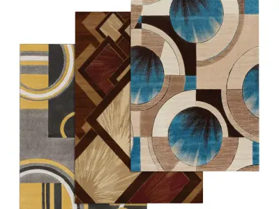 Rug Set 736 3D model