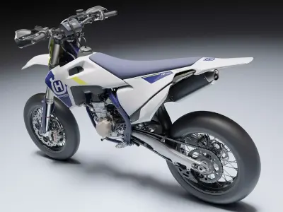Husqvarna Motorcycle FS 450 2022 Low-poly 3D model